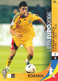 Ciprian Marica Romania Panini Euro 2008 Card Game #178